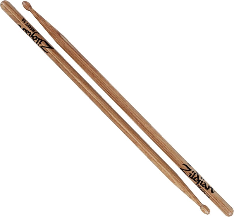 ZILDJIAN HEAVY 5A LAMINATED BIRCH DRUMSTICKS DURABLE PROFESSIONAL DRUM STICKS