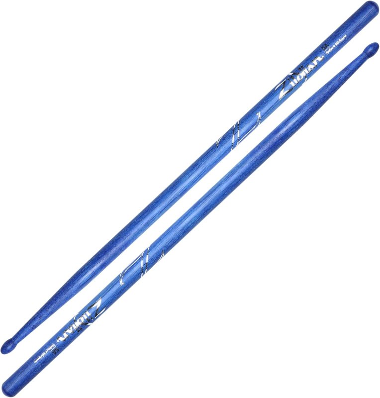 ZILDJIAN Z5ABU 5A BLUE DRUMSTICKS DURABLE PROFESSIONAL DRUM STICKS FOR DRUMMERS