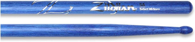 ZILDJIAN Z5ABU 5A BLUE DRUMSTICKS DURABLE PROFESSIONAL DRUM STICKS FOR DRUMMERS