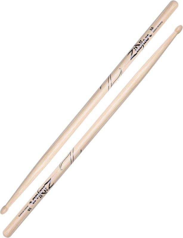 ZILDJIAN 5A DRUMSTICKS PROFESSIONAL WOODEN DRUM STICKS FOR DRUMMERS