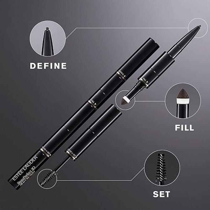 ESTéE LAUDER BROWPERFECT 3D ALL-IN-ONE EYEBROW STYLER WITH GEL, PENCIL, POWDER BRUSH