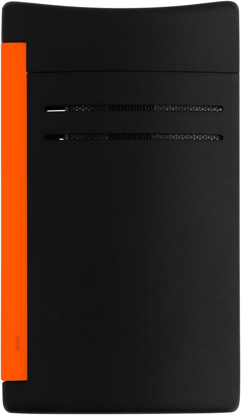 S.T. DUPONT MAXIJET FLUO ORANGE LIGHTER MODEL 020169 HIGH-QUALITY LUXURY FLAME TOOL