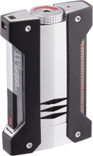 S.T. DUPONT DEFI EXTREME BRUSHED CHROME LIGHTER PREMIUM LUXURY WINDPROOF DESIGN