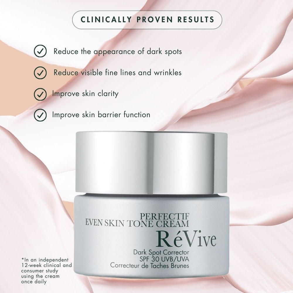 REVIVE SKINCARE PERFECTIF EVEN SKIN TONE CREAM / DARK SPOT CORRECTOR BROAD SPECTRUM SPF 30 SUNSCREEN 50 G / 1.7 OZ. LIQ. US