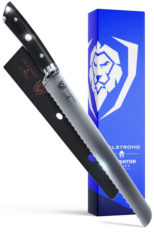 DALSTRONG GLADIATOR SERIES SERRATED BREAD KNIFE 10"