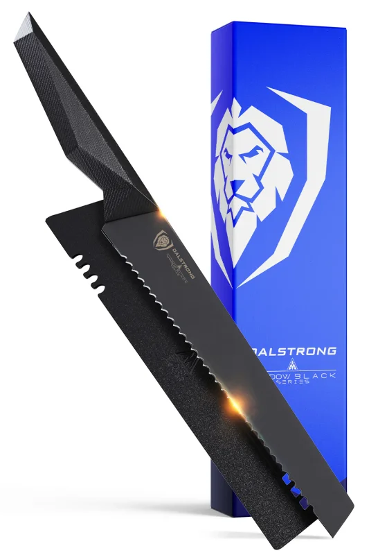 DALSTRONG SHADOW BLACK SERIES BREAD KNIFE 9"