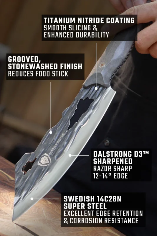 DALSTRONG THE BARBARIAN SERIES™ CRIXUS KNIFE 8"