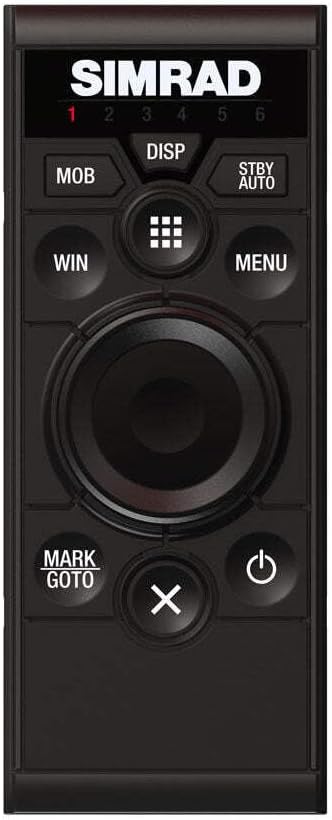 SIMRAD OP50 REMOTE CONTROL 000-12364-001 PORTRAIT DISPLAY FOR MARINE NAVIGATION SYSTEMS