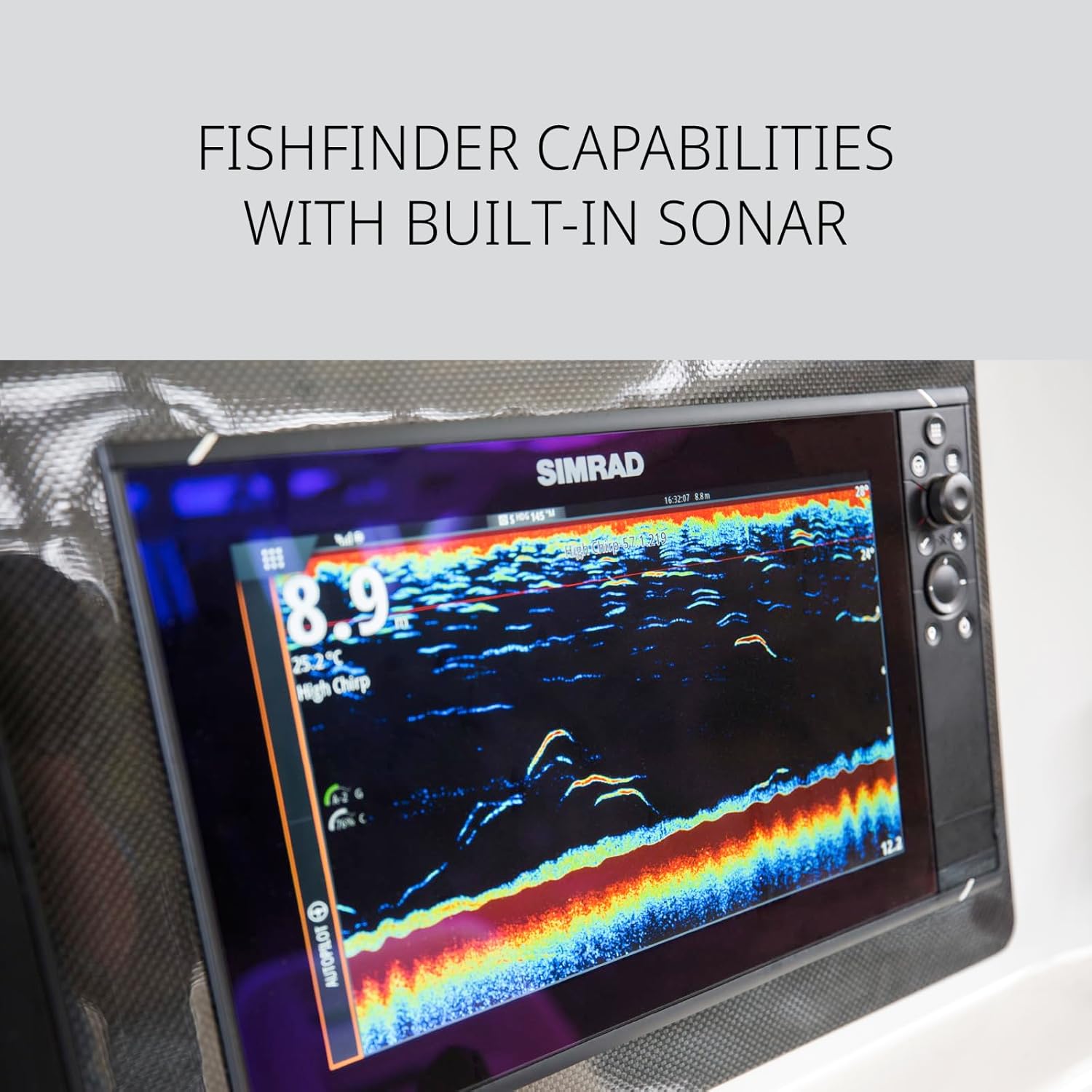 SIMRAD NSS EVO3S MULTIFUNCTION FISH FINDER CHARTPLOTTER 9, 12, 16 WITH PRELOADED C-MAP US CHARTS