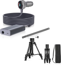 STARLINK MINI TRIPOD MOUNT WITH PIPE ADAPTER FOR STARLINK MINI CAR ADAPTER-12V~24V,STARLINK MINI CAR CHARGER 3 IN 1 FOR STARLINK MINI TRIPOD KIT FOR OUTDOOR CAMPING, TRAVELING, RV | FOR STARLINK