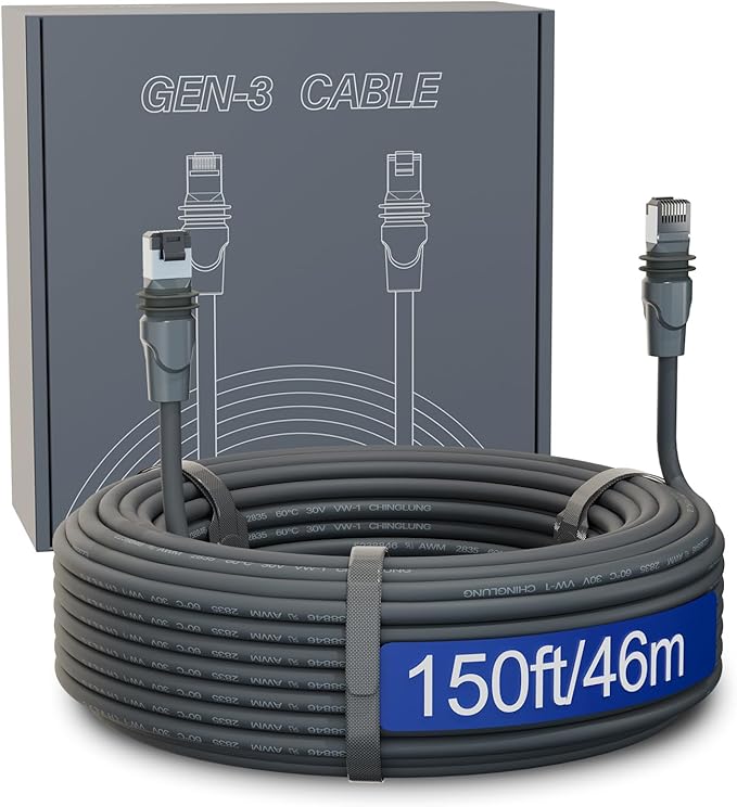 STARLINK GEN 3 ROOF MOUNT KIT + STARLINK GEN 3 ETHERNET CABLE, METAL ALLOY V3 MOUNTING KIT WITH PIPE ADAPTER, ANGLE ADJUSTABLE, WATERPROOF OUTDOOR EXTENSION CABLE FOR STARLINK STANDARD V3 RECTAN
