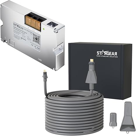 STARLINK CABLE FOR FLAT HIGH PERFORMANCE, STARLINK 340W DOUBLE POE INJECTOR CONVERTER + STARLINK CABLE TO RJ45 COUPLER KITS FOR STARLINK FLAT HIGH PERFORMANCE