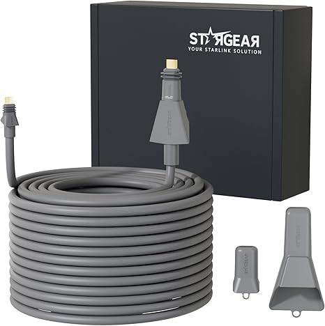 STARLINK CABLE FOR FLAT HIGH PERFORMANCE, STARLINK 340W DOUBLE POE INJECTOR CONVERTER + STARLINK CABLE TO RJ45 COUPLER KITS FOR STARLINK FLAT HIGH PERFORMANCE