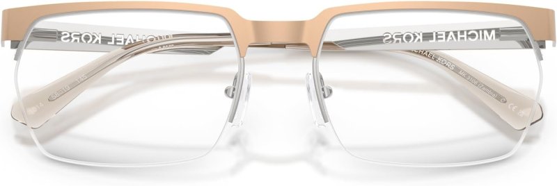 MICHAEL KORS MK3106 ZAMBIA MENS RECTANGULAR PRESCRIPTION EYEWEAR FRAMES STYLISH DESIGN