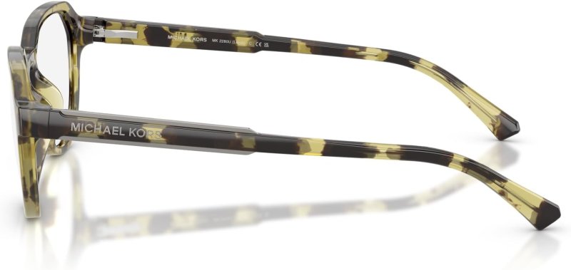 MICHAEL KORS MK2280U LANAI MEN S HEXAGONAL PRESCRIPTION EYEWEAR FRAMES WITH SUN CLIP-ONS