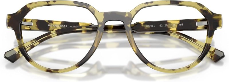 MICHAEL KORS MK2280U LANAI MEN S HEXAGONAL PRESCRIPTION EYEWEAR FRAMES WITH SUN CLIP-ONS
