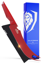 DALSTRONG SHADOW BLACK SERIES / RED EDITION BBQ PITMASTER & MEAT KNIFE 9"