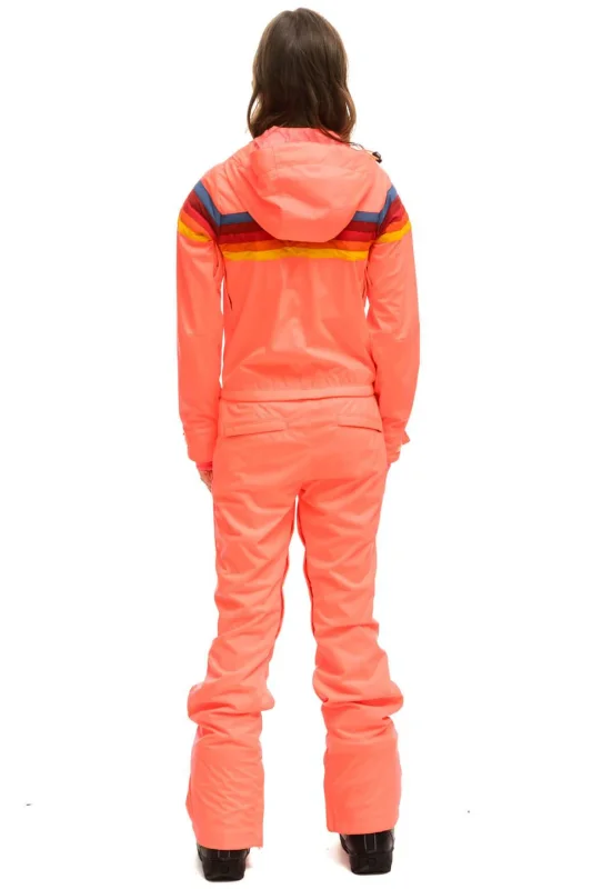 AVIATOR NATION WOMEN'S 3 LAYER POWDER SUIT - NEON FLAMINGO