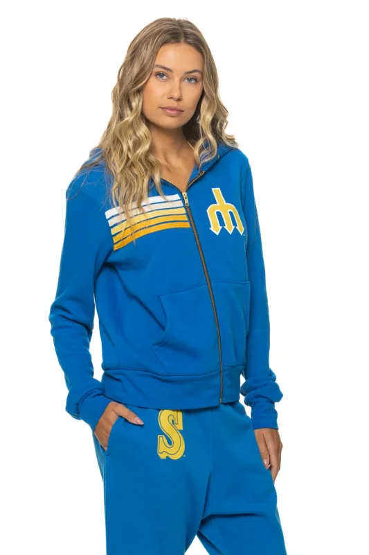 AVIATOR NATION SEATTLE MARINERS 2026 ZIP HOODIE - ADVENTURE BLUE