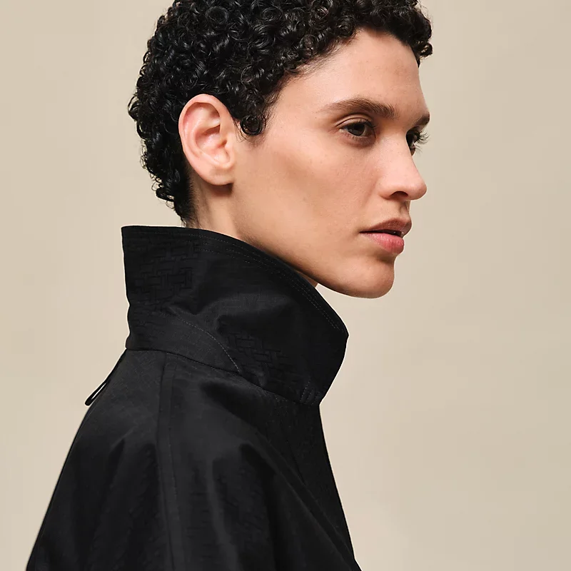 HERMES FERRONNERIE REMIX" FITTED SHIRT NOIR