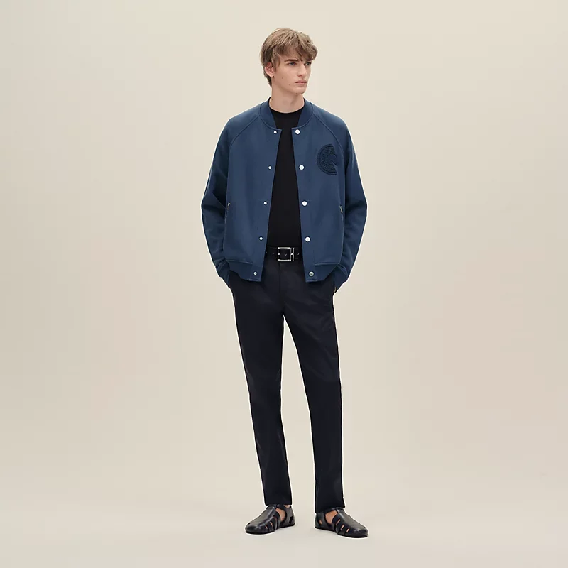HERMES C.D.S. VARSITY JACKET INDIGO