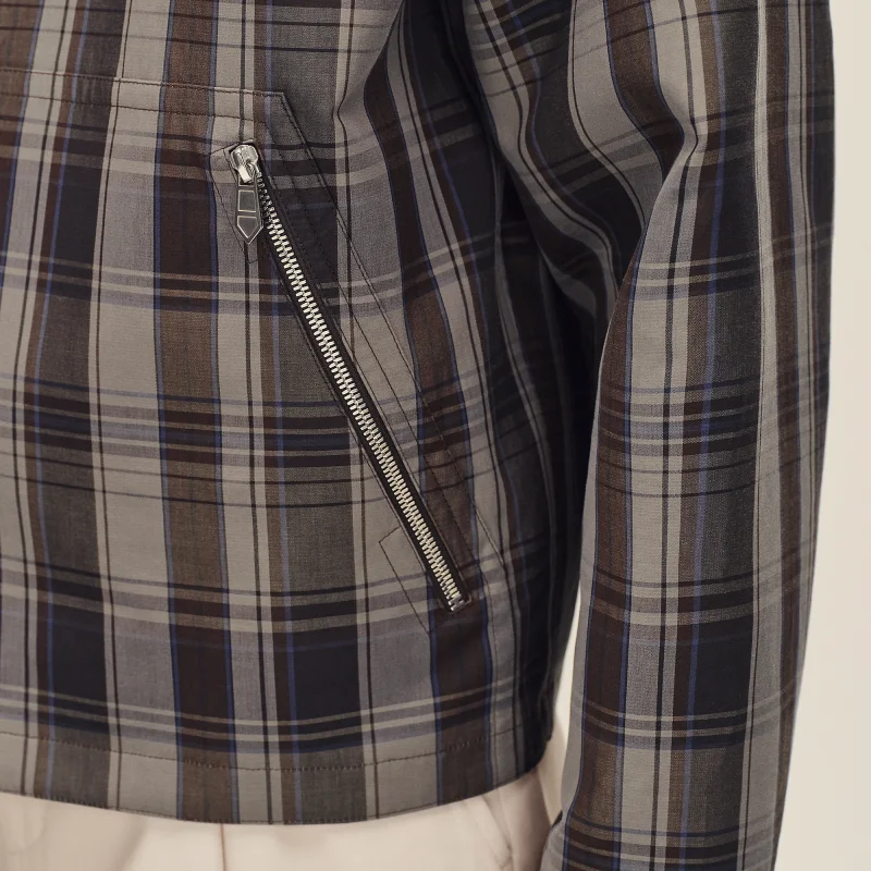 HERMES REVERSIBLE STRAIGHT CUT JACKET CAFé