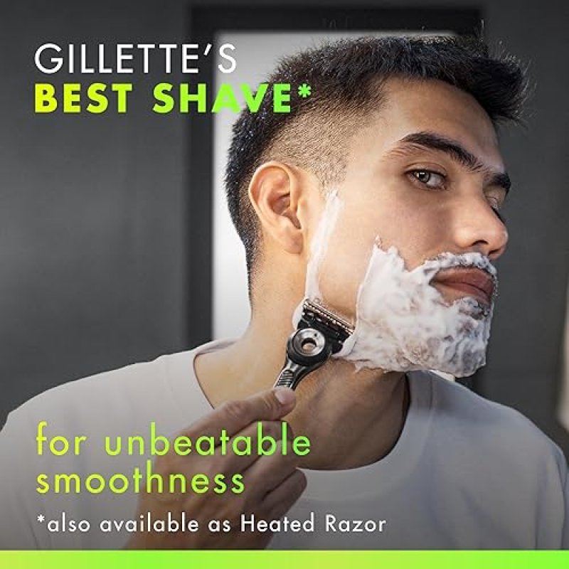 GILLETTE LABS MENS RAZOR BLADE REFILLS 12 COUNT PRECISION SHAVING REPLACEMENT BLADES
