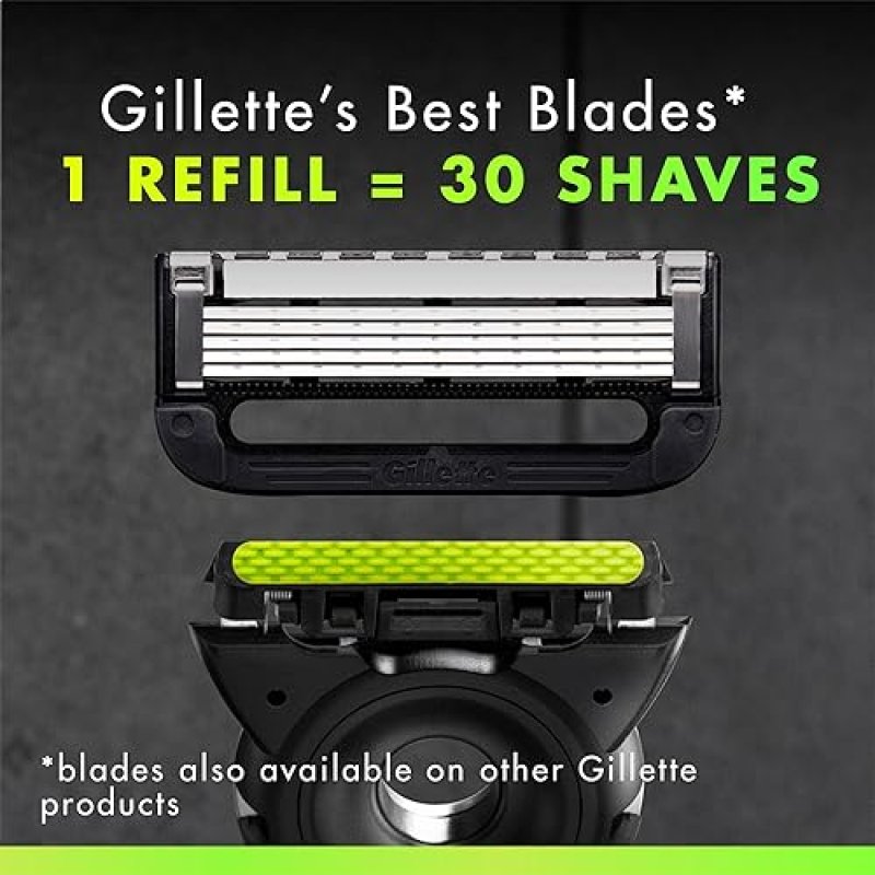 GILLETTE LABS MENS RAZOR BLADE REFILLS 12 COUNT PRECISION SHAVING REPLACEMENT BLADES