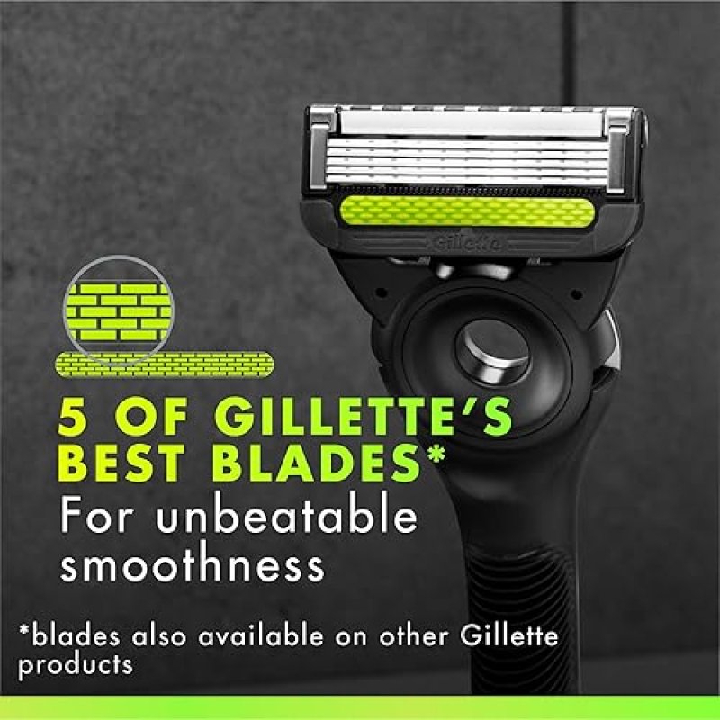 GILLETTE LABS MENS RAZOR BLADE REFILLS 12 COUNT PRECISION SHAVING REPLACEMENT BLADES