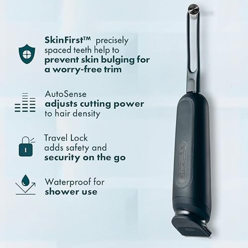 GILLETTE I7 WATERPROOF MEN S PUBIC HAIR TRIMMER WITH LED PREMIUM BODY GROOMER FOR MANSCAPING