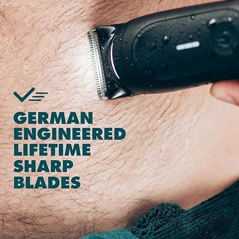 GILLETTE I7 WATERPROOF MEN S PUBIC HAIR TRIMMER WITH LED PREMIUM BODY GROOMER FOR MANSCAPING