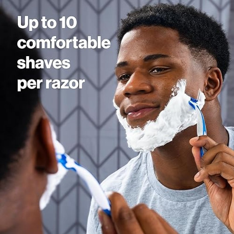 GILLETTE SKINGUARD MEN S RAZORS, 4 COUNT SENSITIVE SKIN SHAVING RAZOR FOR MEN
