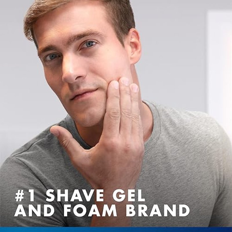 GILLETTE SERIES 3X ACTION SENSITIVE SHAVE GEL TWIN PACK 7OZ EACH - PACK OF 2