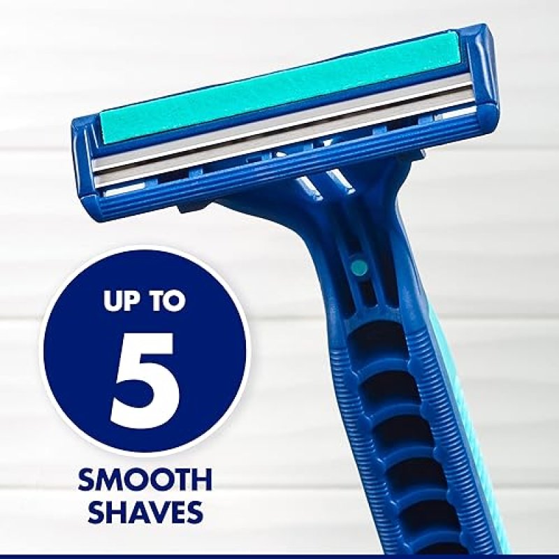 GILLETTE SENSOR2 PLUS MEN S DISPOSABLE RAZORS WITH PIVOTING HEAD, 30 COUNT 3 PACKS OF 10