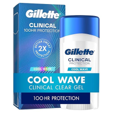 GILLETTE CLINICAL STRENGTH ANTIPERSPIRANT DEODORANT FOR MEN, 100HR SWEAT ODOR PROTECTION, CLEAR GEL,
