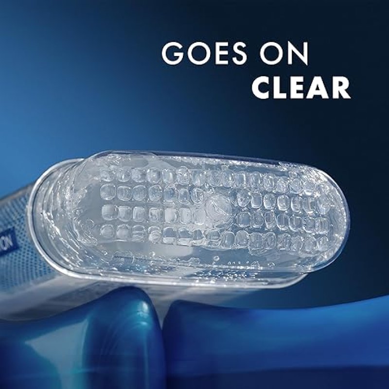 GILLETTE MEN S ANTIPERSPIRANT DEODORANT CLEAR GEL 72HR SWEAT ODOR PROTECTION POWER RUSH 3.8OZ 2-PACK