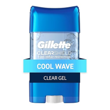 GILLETTE MEN S CLEAR GEL ANTIPERSPIRANT DEODORANT, 72HR SWEAT ODOR PROTECTION, COOL WAVE, 2.85 OZ