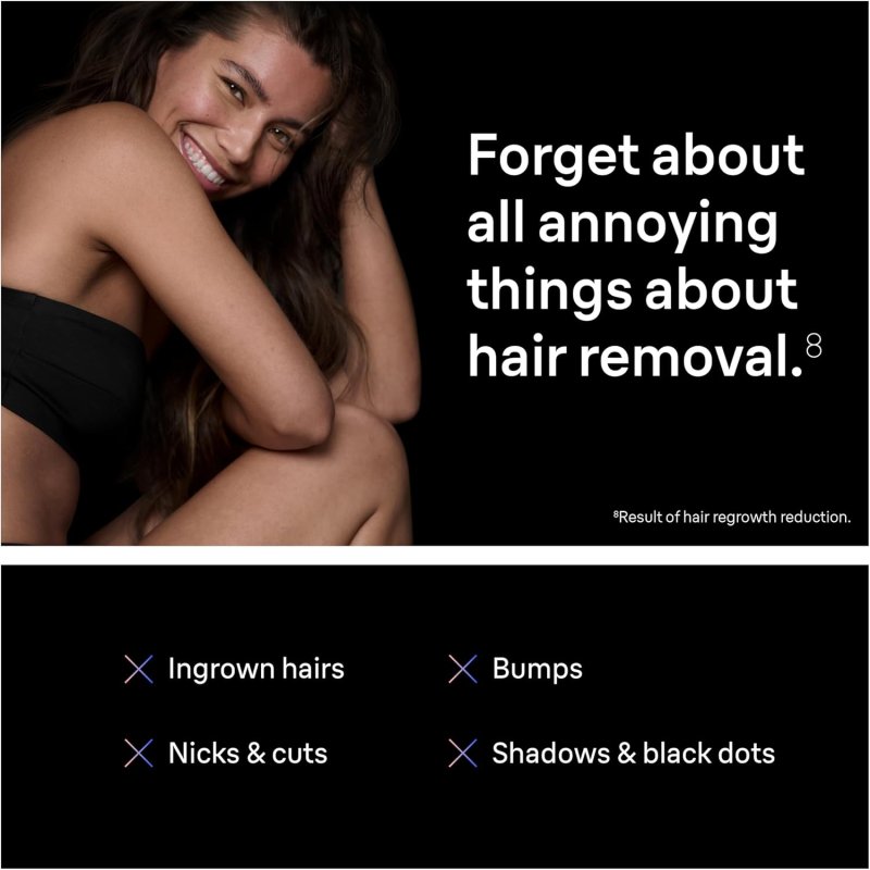 BRAUN SKIN I-EXPERT SMART IPL LASER HAIR REMOVAL FOR WOMEN MEN WITH APP, TRIMMER RAZOR