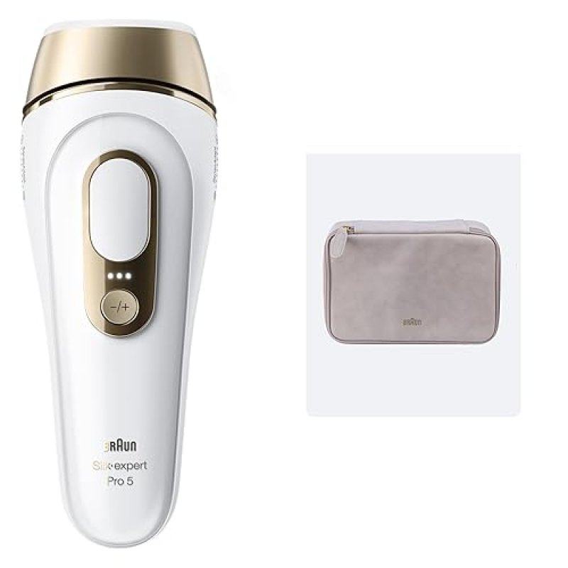 BRAUN SILK EXPERT PRO 5 IPL5100 HAIR REMOVAL FOR WOMEN MEN, PERMANENT AT-HOME LASER IPL