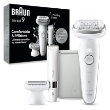 BRAUN SILK-éPIL 9 EPILATOR SES9-441 WITH PIVOTING HEAD, WET DRY USE, BODY TRIMMER SHAVER