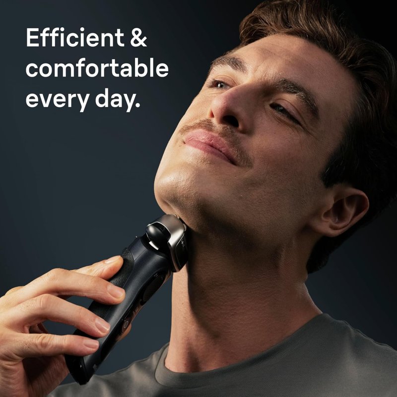 BRAUN SERIES 8 8560CC ELECTRIC RAZOR FOR MEN - 5IN1 WET DRY SHAVER WITH PRECISION TRIMMER