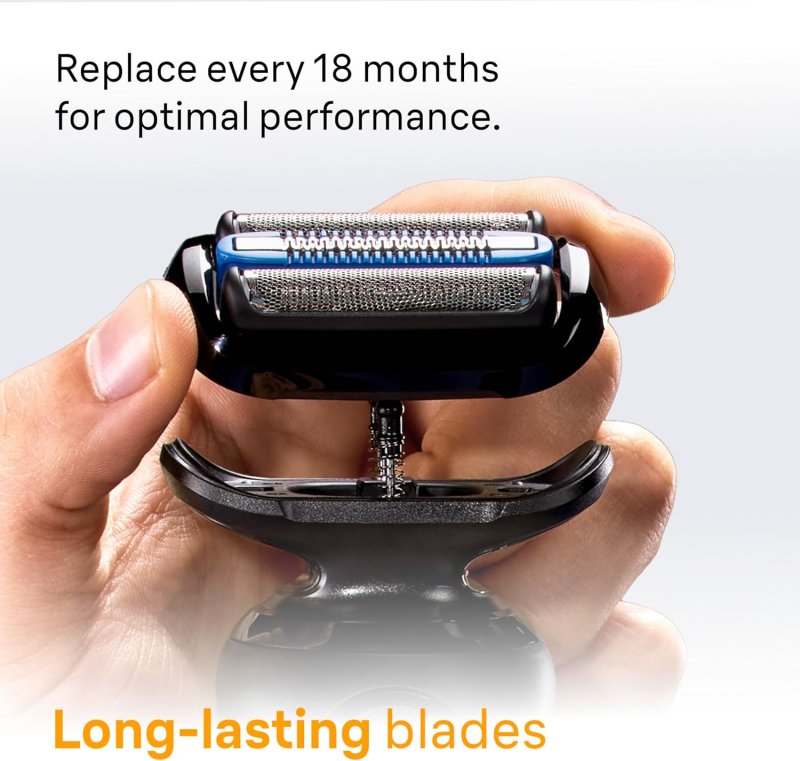 BRAUN SERIES 5 ELECTRIC RAZOR FOR MEN S5 5155CS - BEARD SHAVER BODY GROOMER WITH TRAVEL CASE