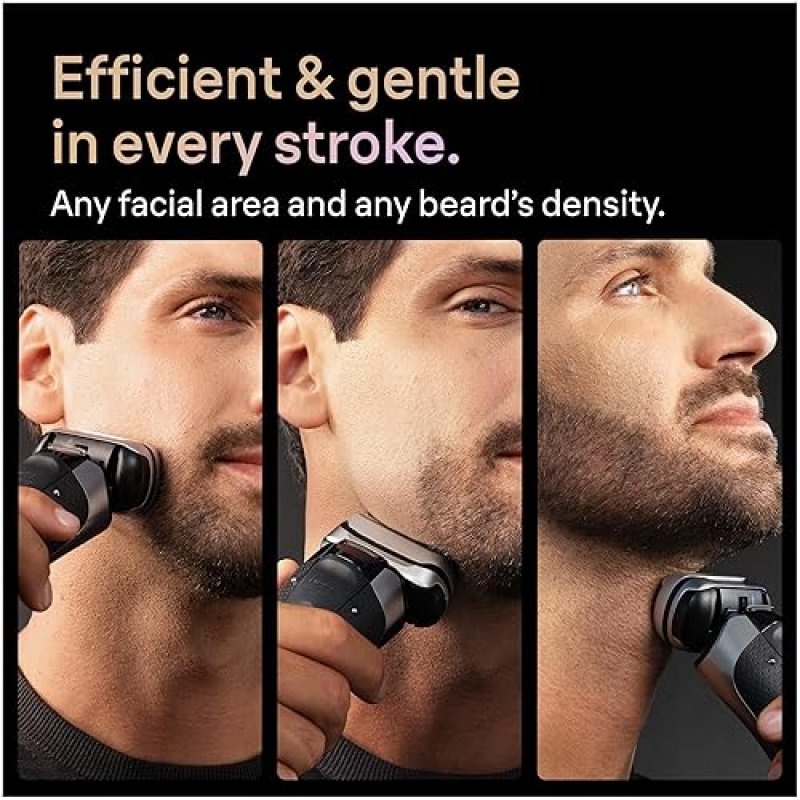 BRAUN SERIES 9 PRO ELECTRIC RAZOR FOR MEN WITH PRECISION TRIMMER CHARGING STAND 9617S