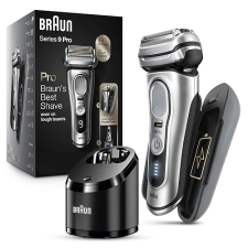 BRAUN SERIES 9 PRO 9477CC ELECTRIC RAZOR FOR MEN - WATERPROOF FOIL SHAVER WITH TRIMMER CASE