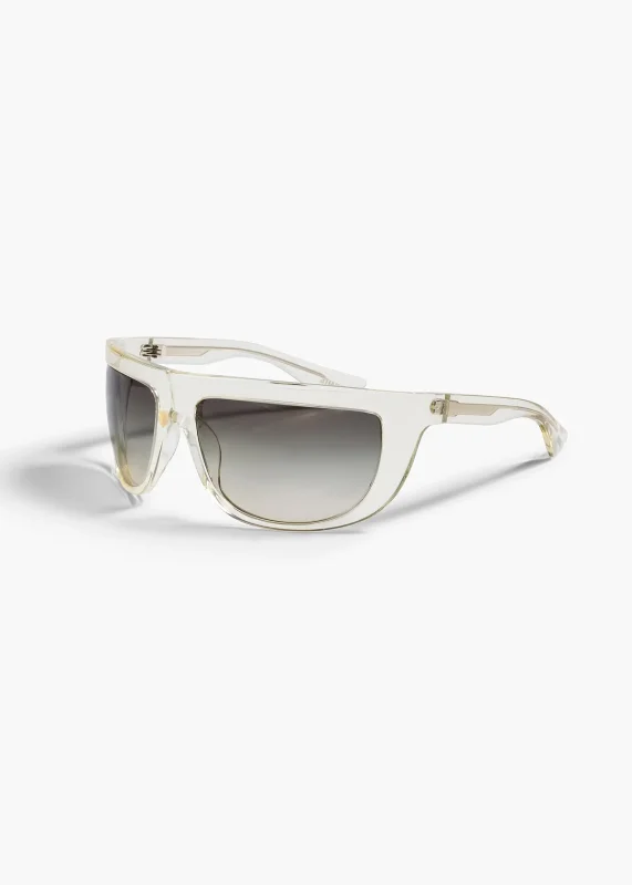 KHAITE X OLIVER PEOPLES 1974C  PALE CITRINE AND GREY GRADIENT