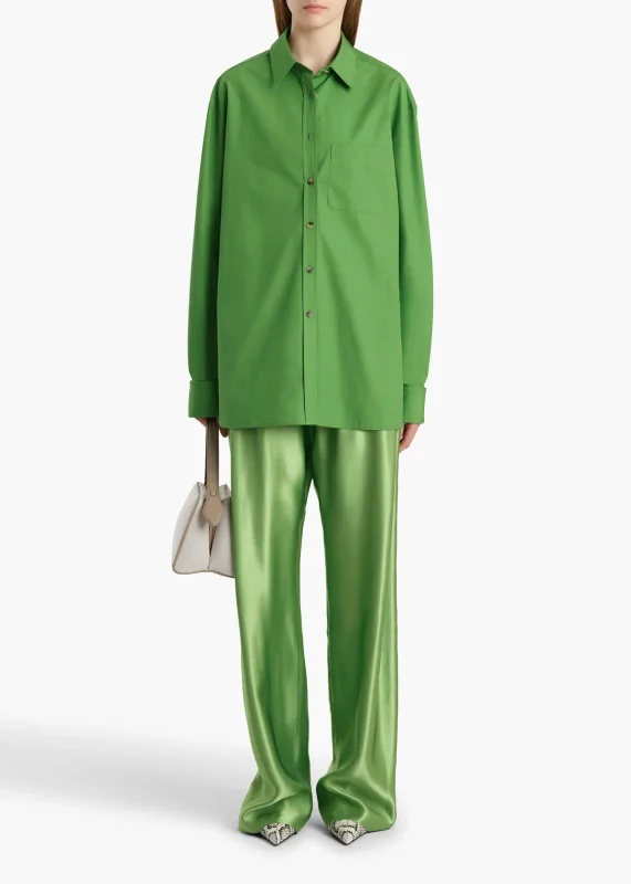 KHAITE ROHEN PANT ABSINTHE