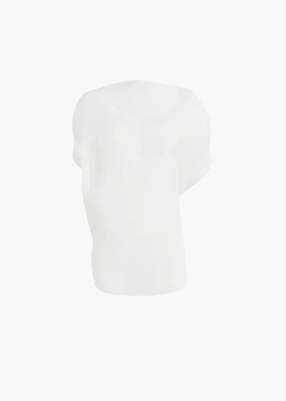 KHAITE POPPI TOP CHALK