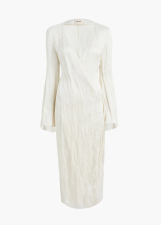 KHAITE ROMMI DRESS CHALK