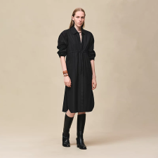 HERMES MOSAIQUE" SHIRT DRESS NOIR