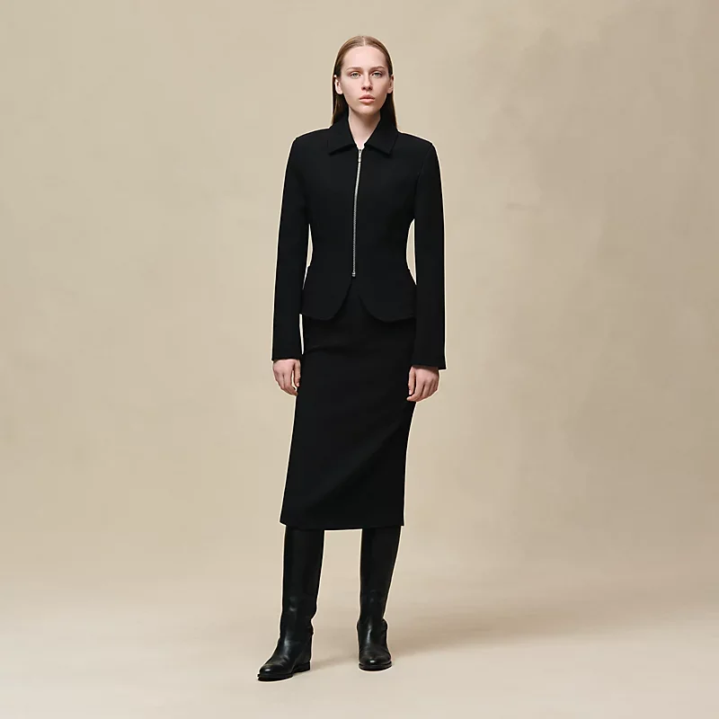 HERMES EQUESTRIAN JACKET NOIR